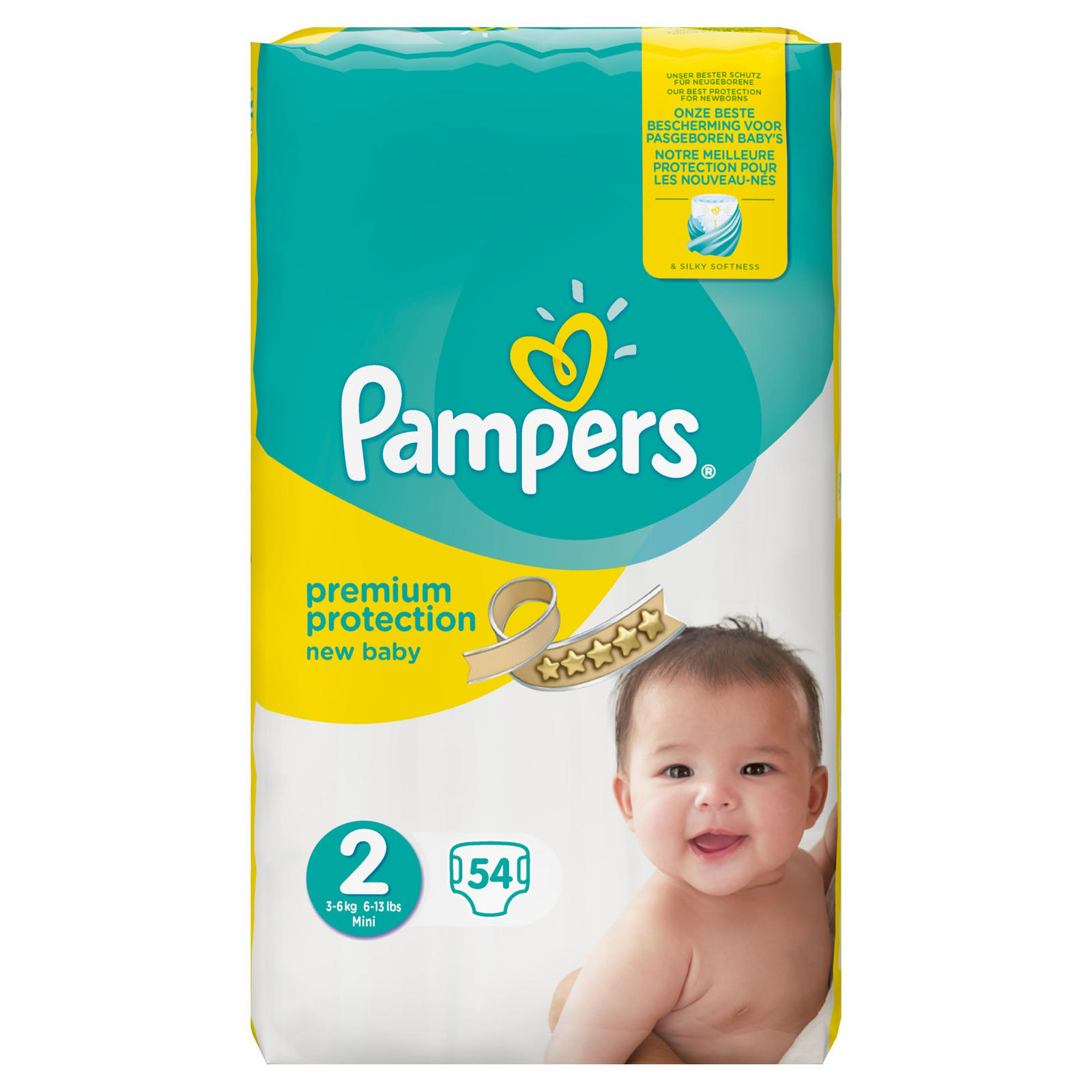 pampers premium protection new baby 2 40