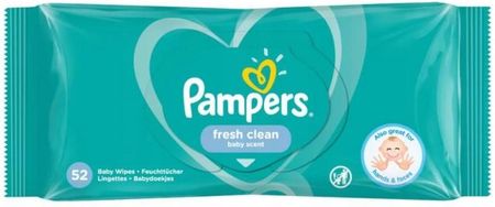 pampers baby fresh clean chusteczki nawilżane cena