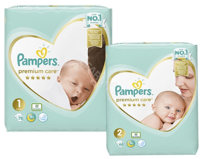 zestaw pampers 1