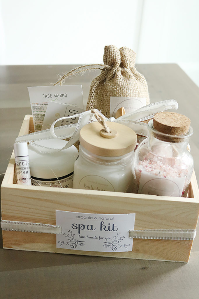 diy pamper kit gift