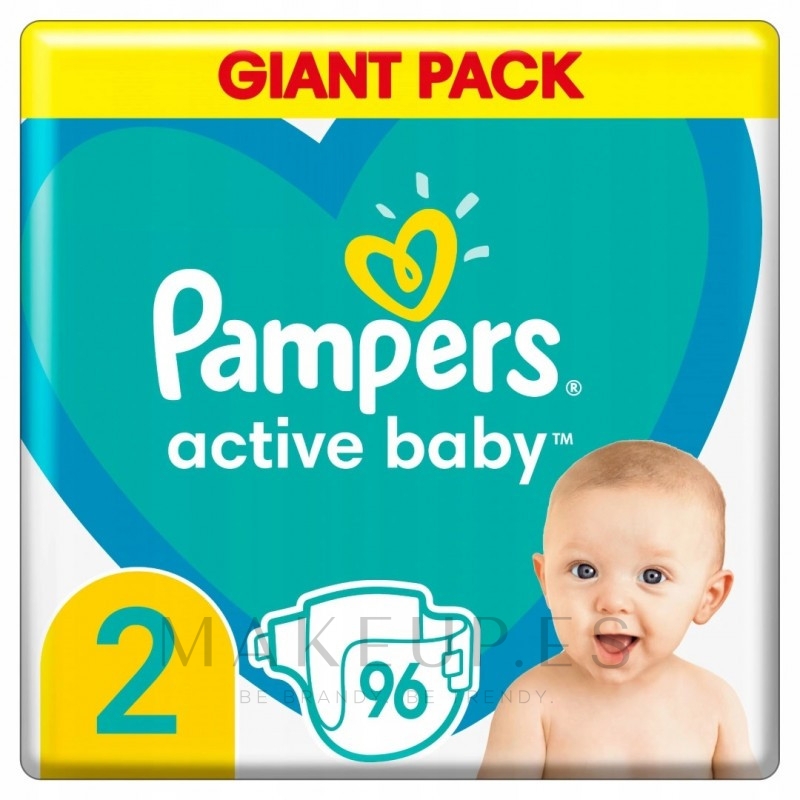 pampers 2 74 szt active baby 2