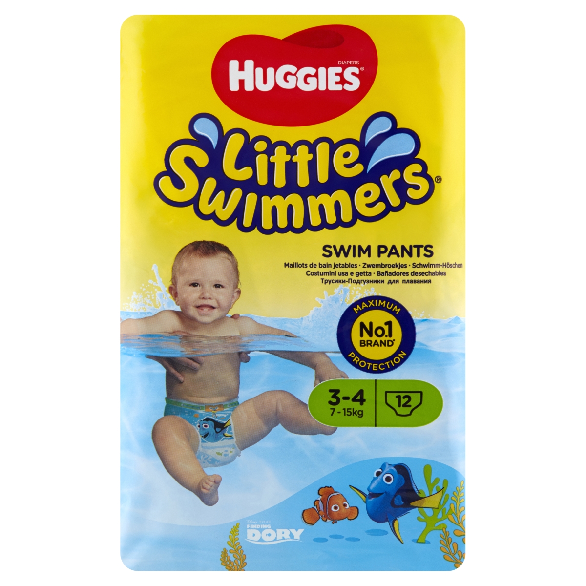 huggies pieluchy little swimmers 7-15kg allegro