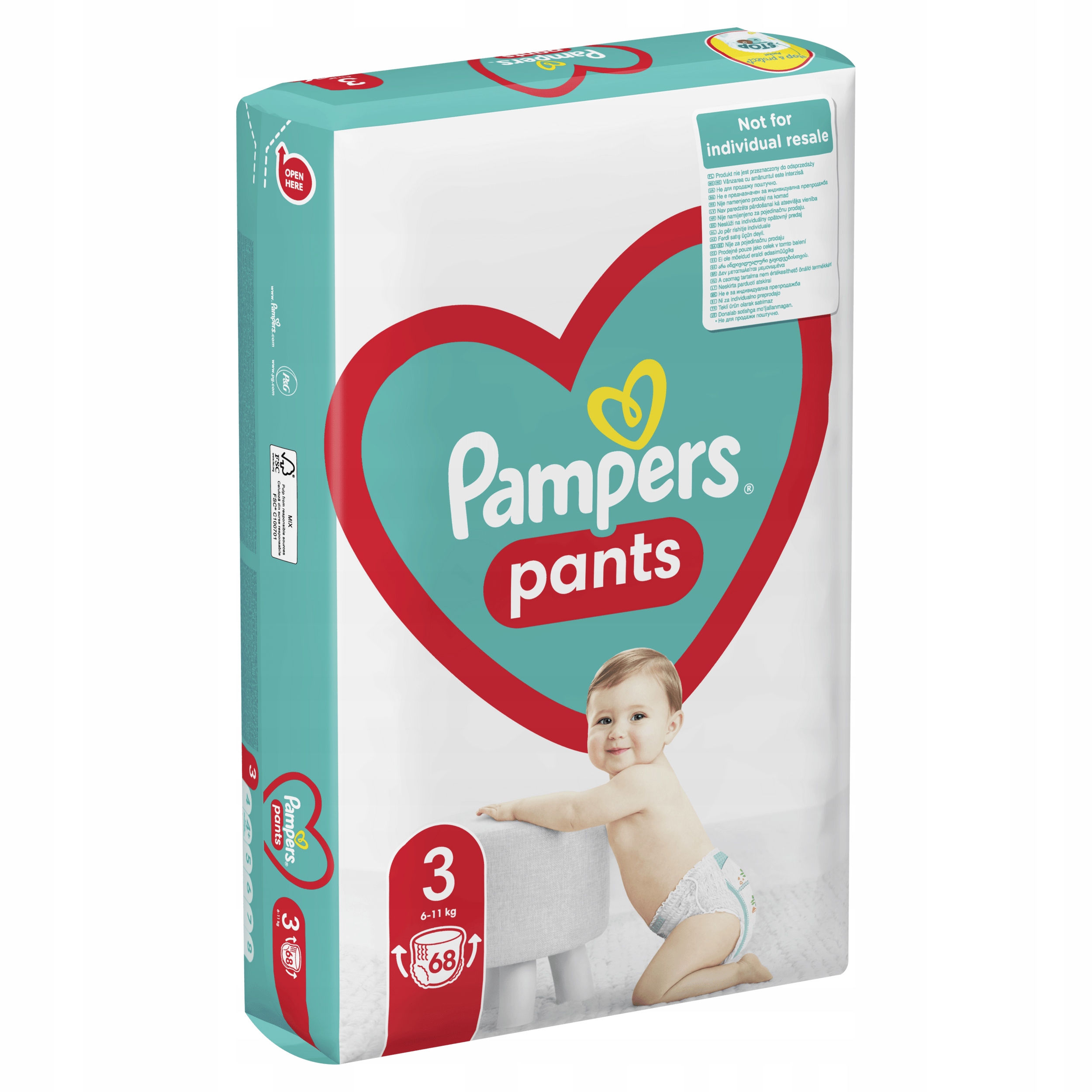 pielucho majtki pampers 3 allegro