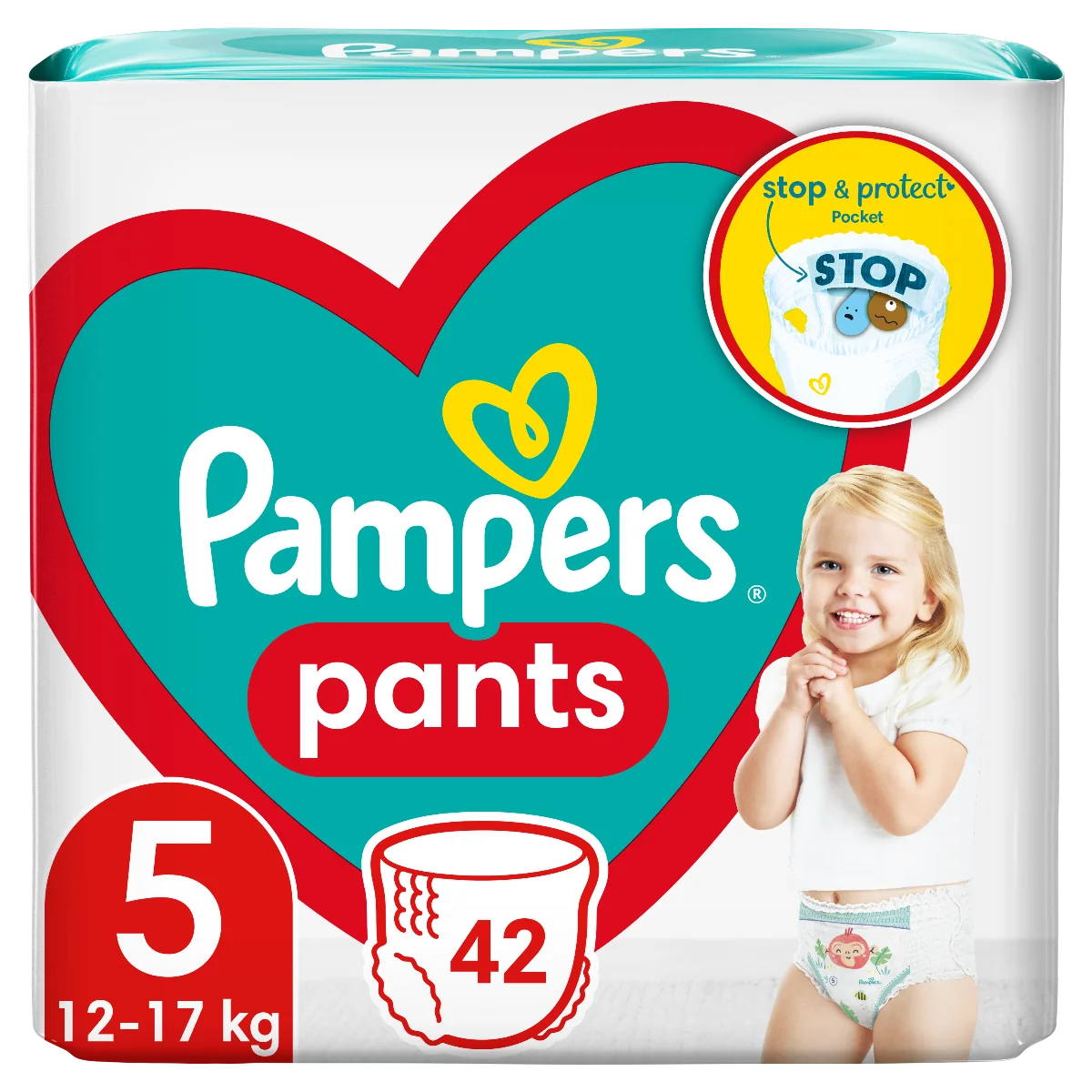 pampers junior 42 sztuki