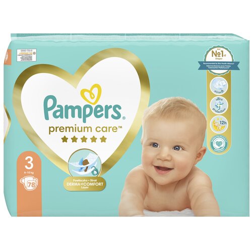 pieluszki pampers 3 premium care