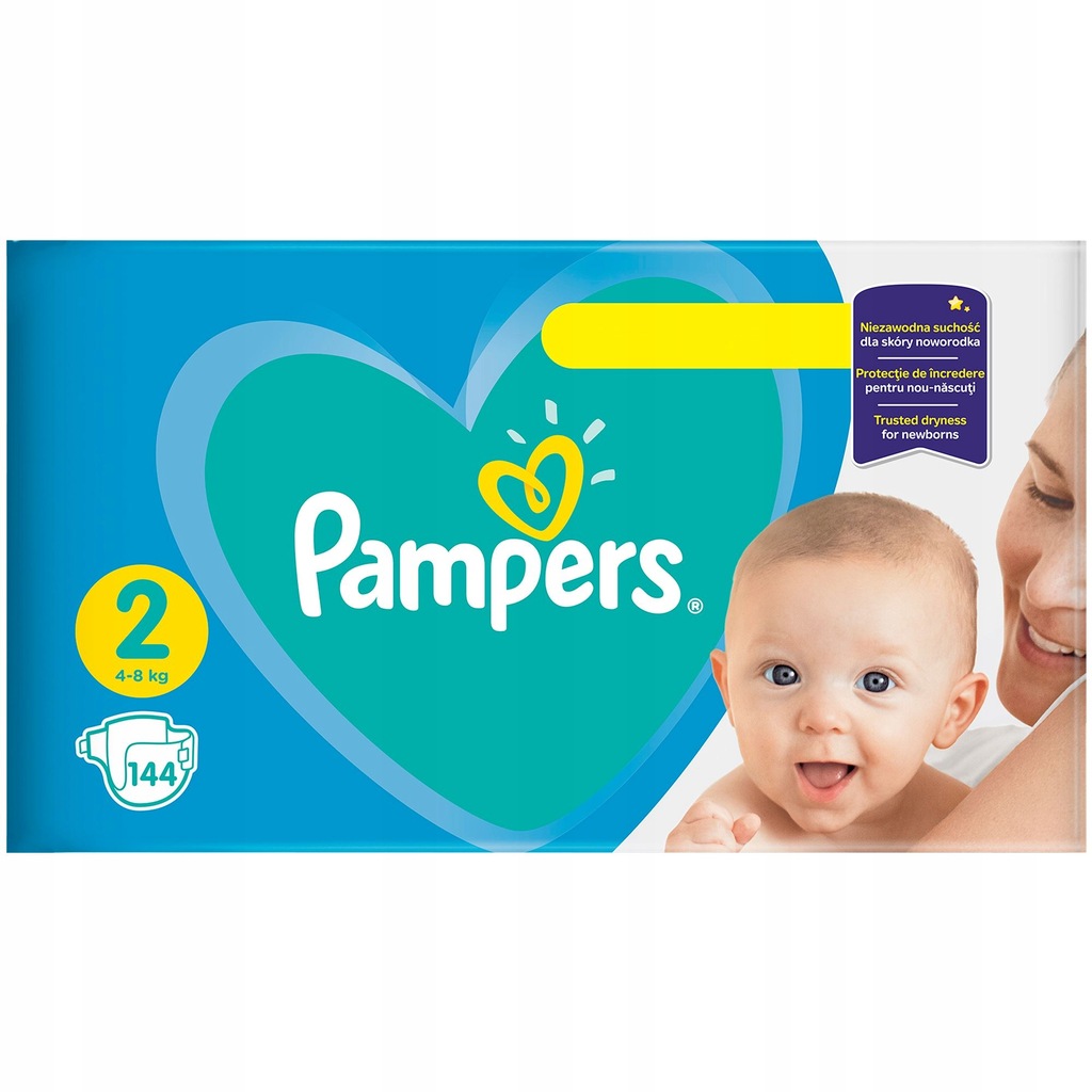 144sztuk pampers 2