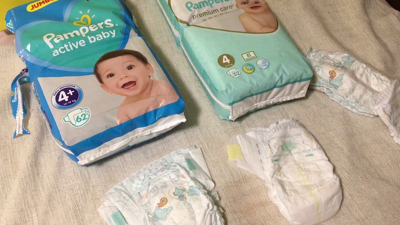 pampers premium care vs active dry