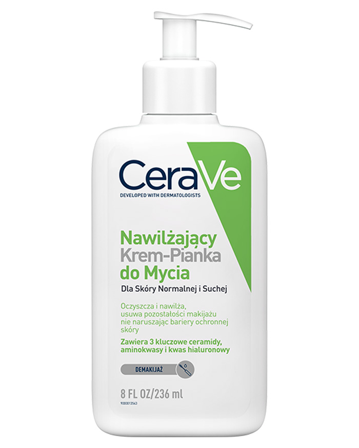 cerave żel do mycia twarzy trądzikowej