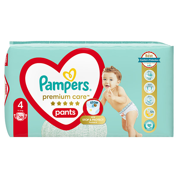 pants pampers premium care 4