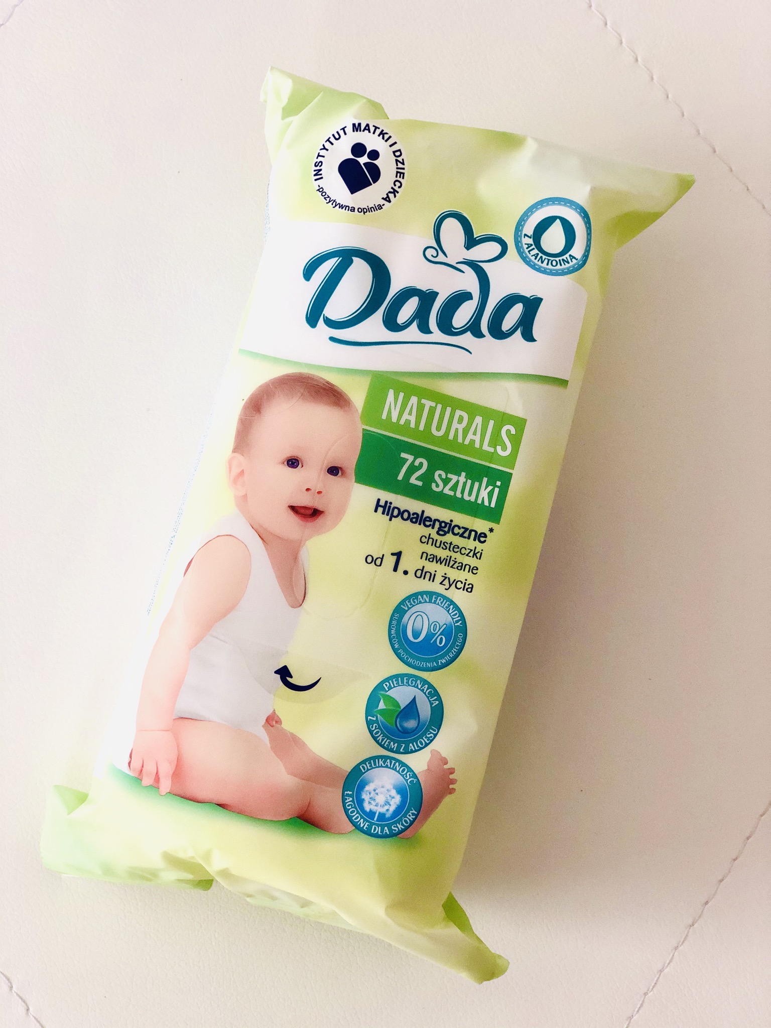 chusteczki nawilżane dada naturals