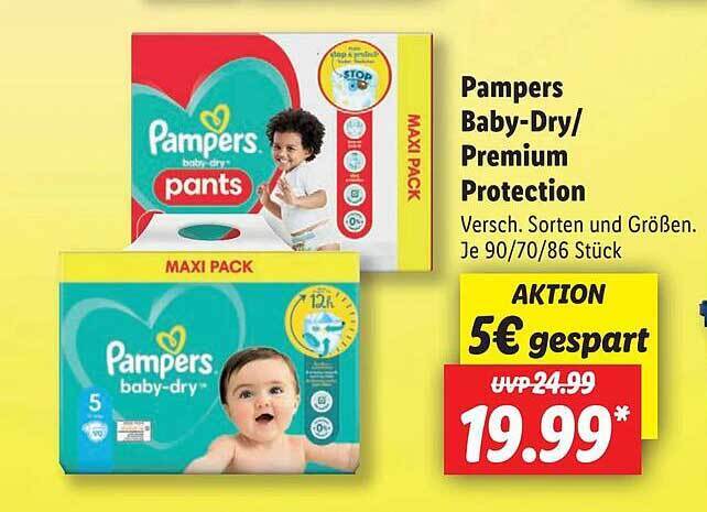 lidl prospekt pampers