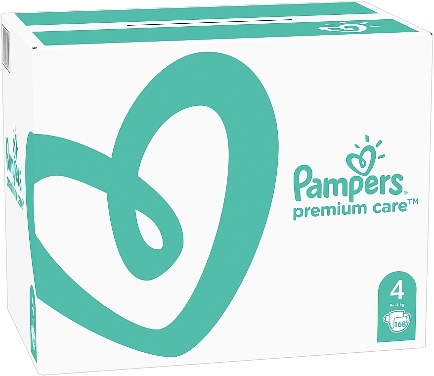 pampers premium care 4 maxi 168 szt