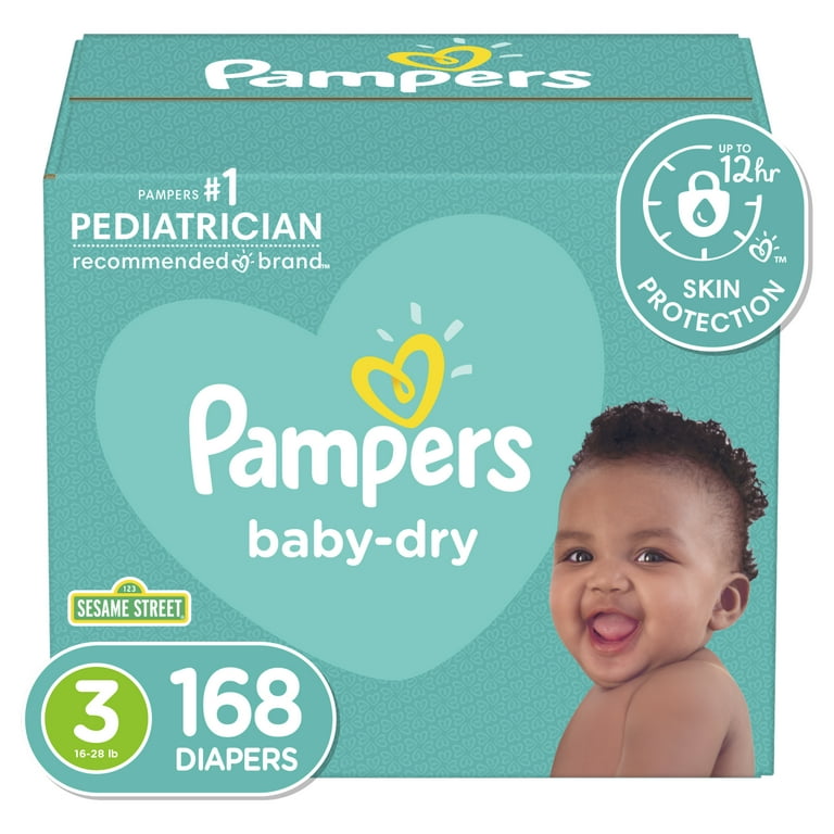 pampers 3 108 sztuk