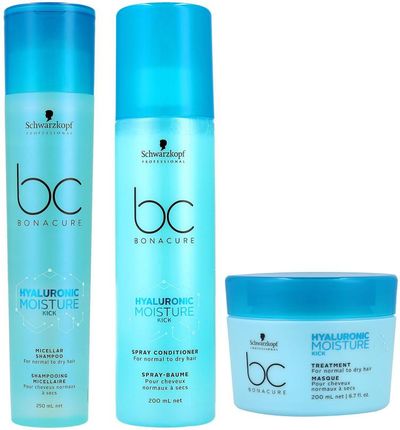 schwarzkopf bc moisture kick szampon 250 ml maska 200 ml