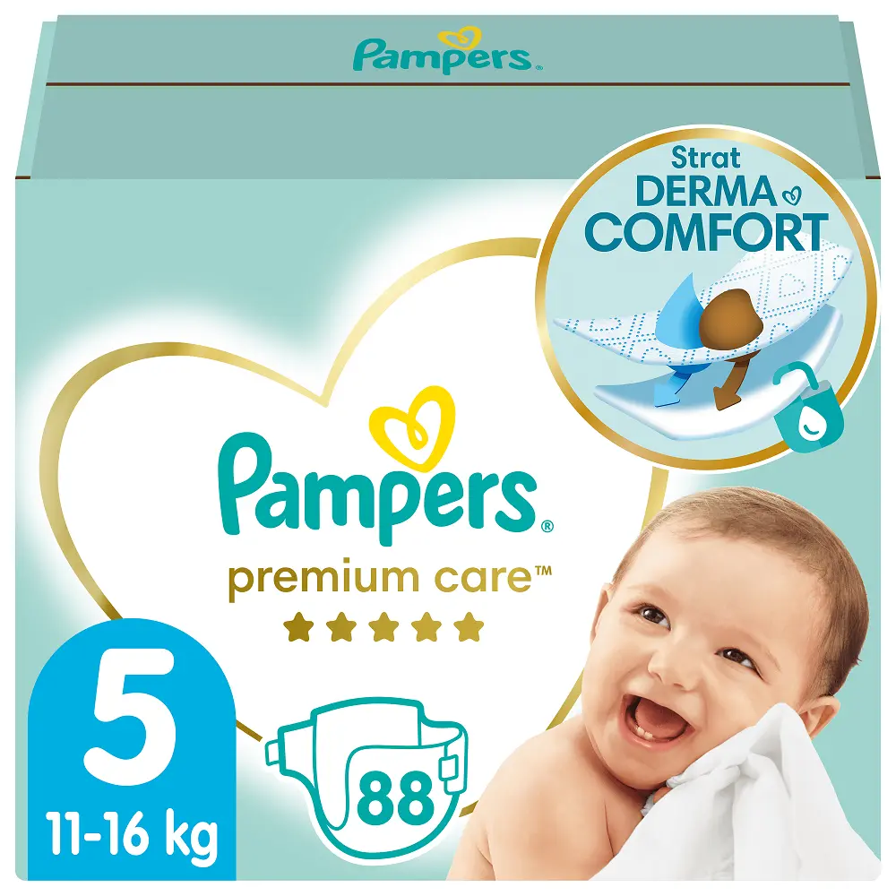 pieluszki pampers 168 szt