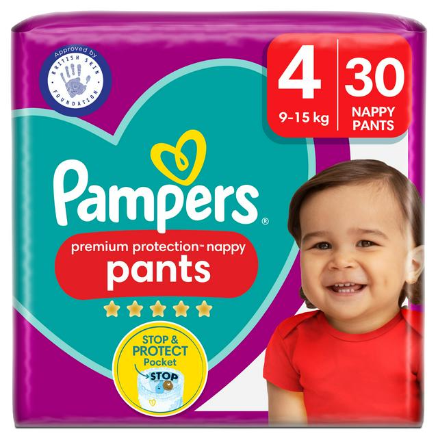 pampers premium protection active fit size 4