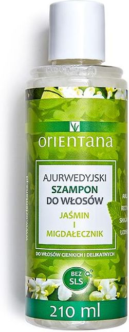 ajurwedyjski szampon do włosów jaśmin i migdałecznik