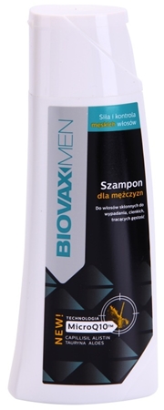 biovax men szampon opinie