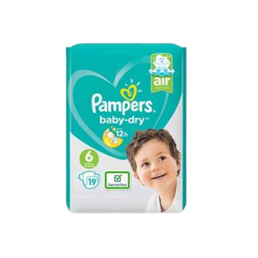 pampers baby dry 6 extra large