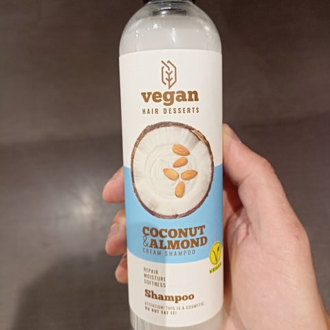 vegan hair dessertscoconut & almond cream szampon do włosów