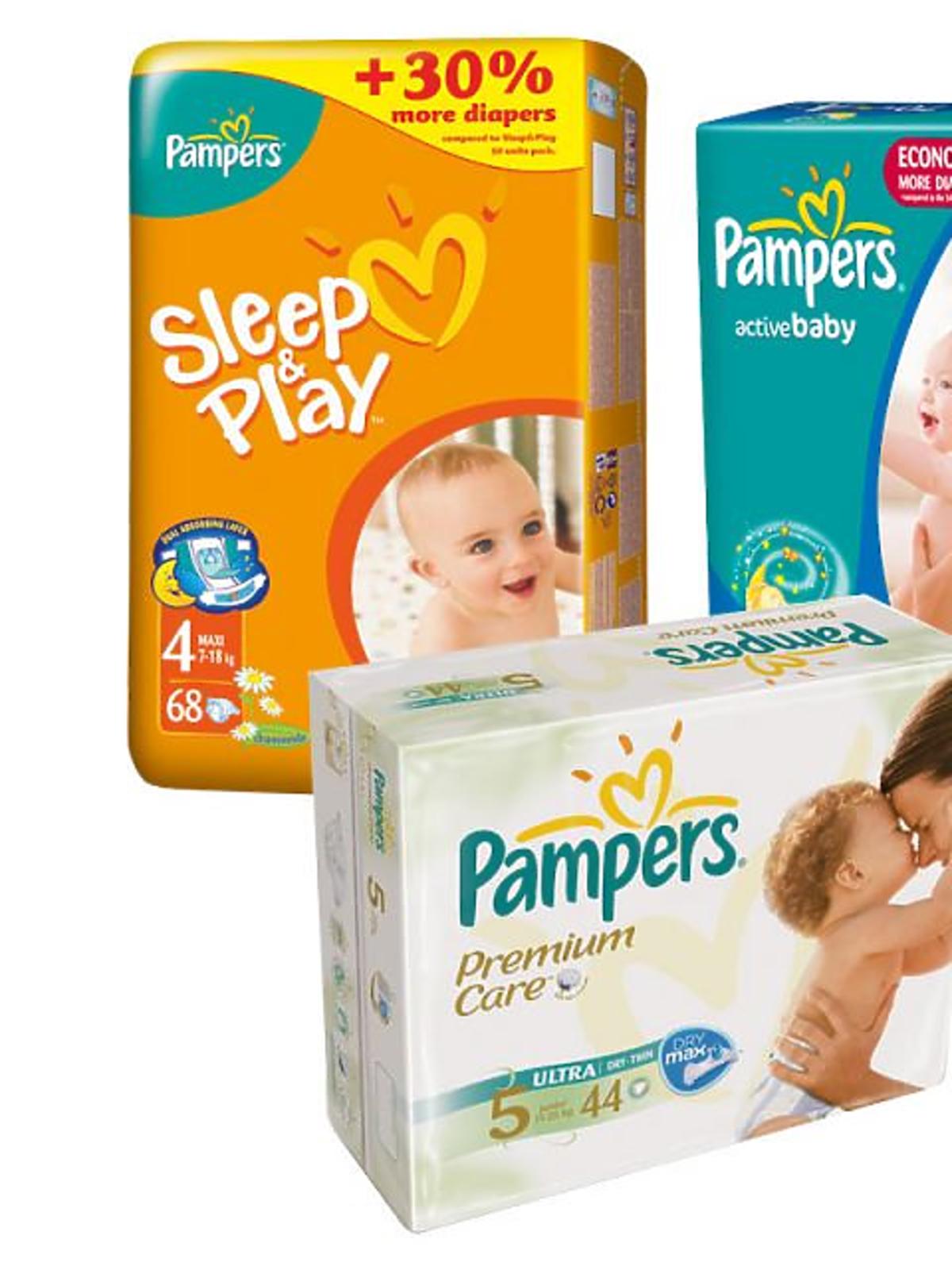 pampers active baby czy sleep and play