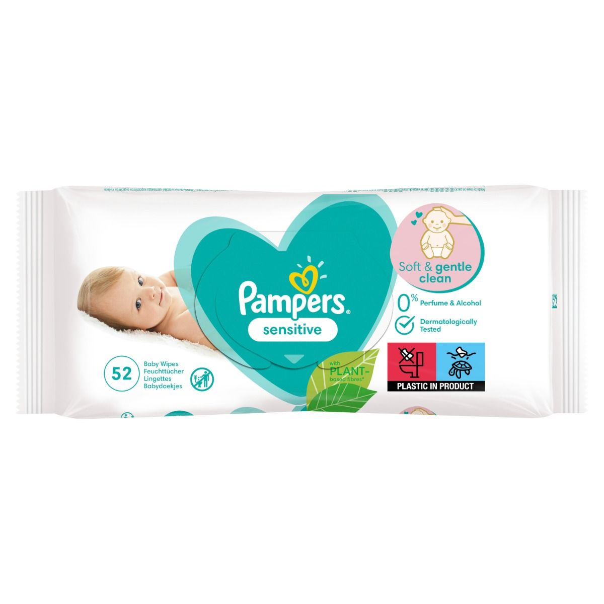 chusteczki pampers sensitive fragrance free apteka