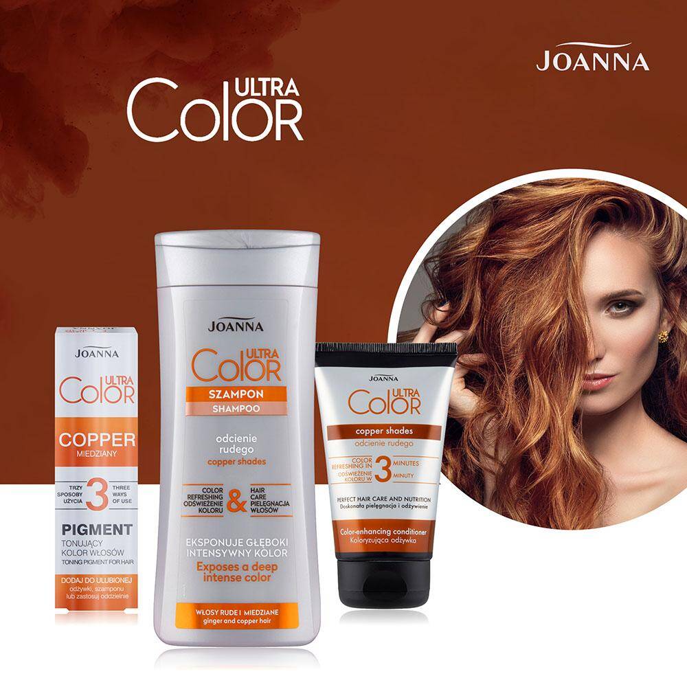 joanna ultra color szampon do rudych