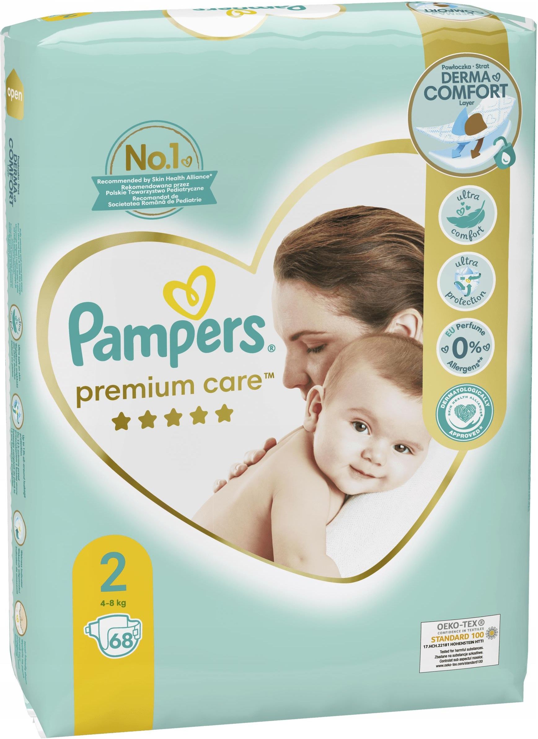 pampers premium 2 ceneo