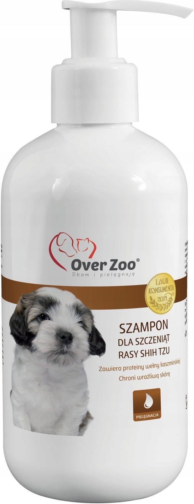 szampon dla szczeniat shih tzu over zoo