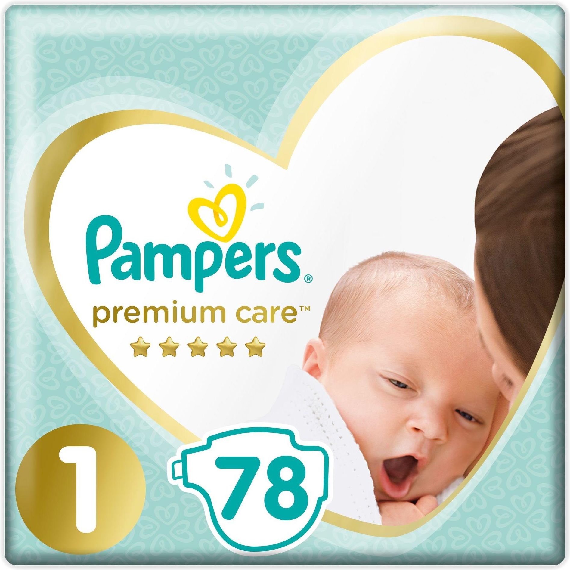 pampers premium care 1 waga