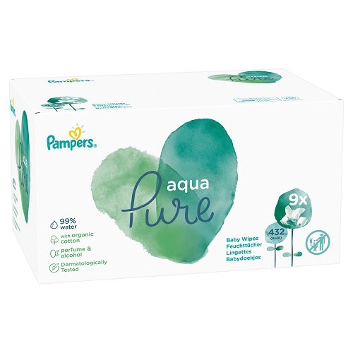 pampers aqua pure empik