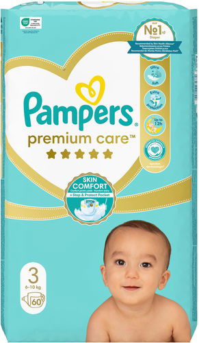 pampers premium care 3 60