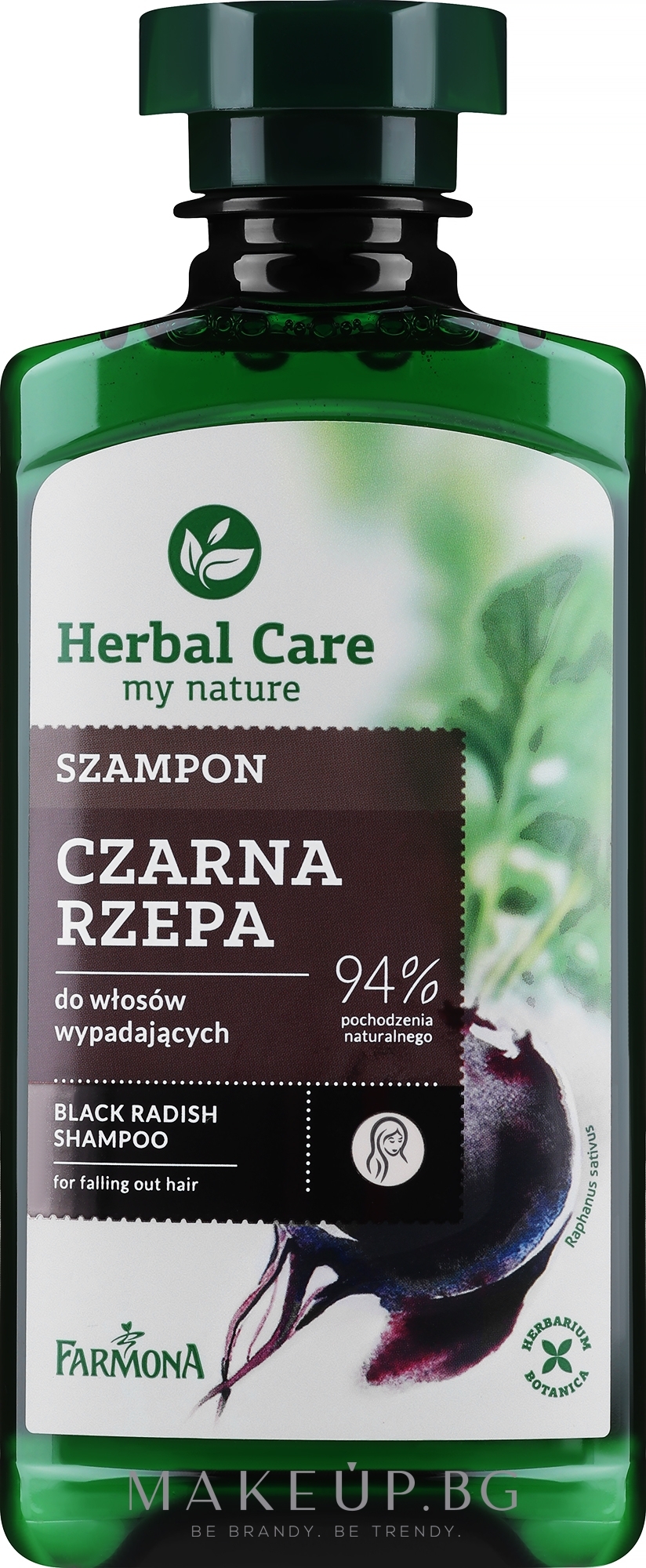 szampon czarna rzepa herbal care