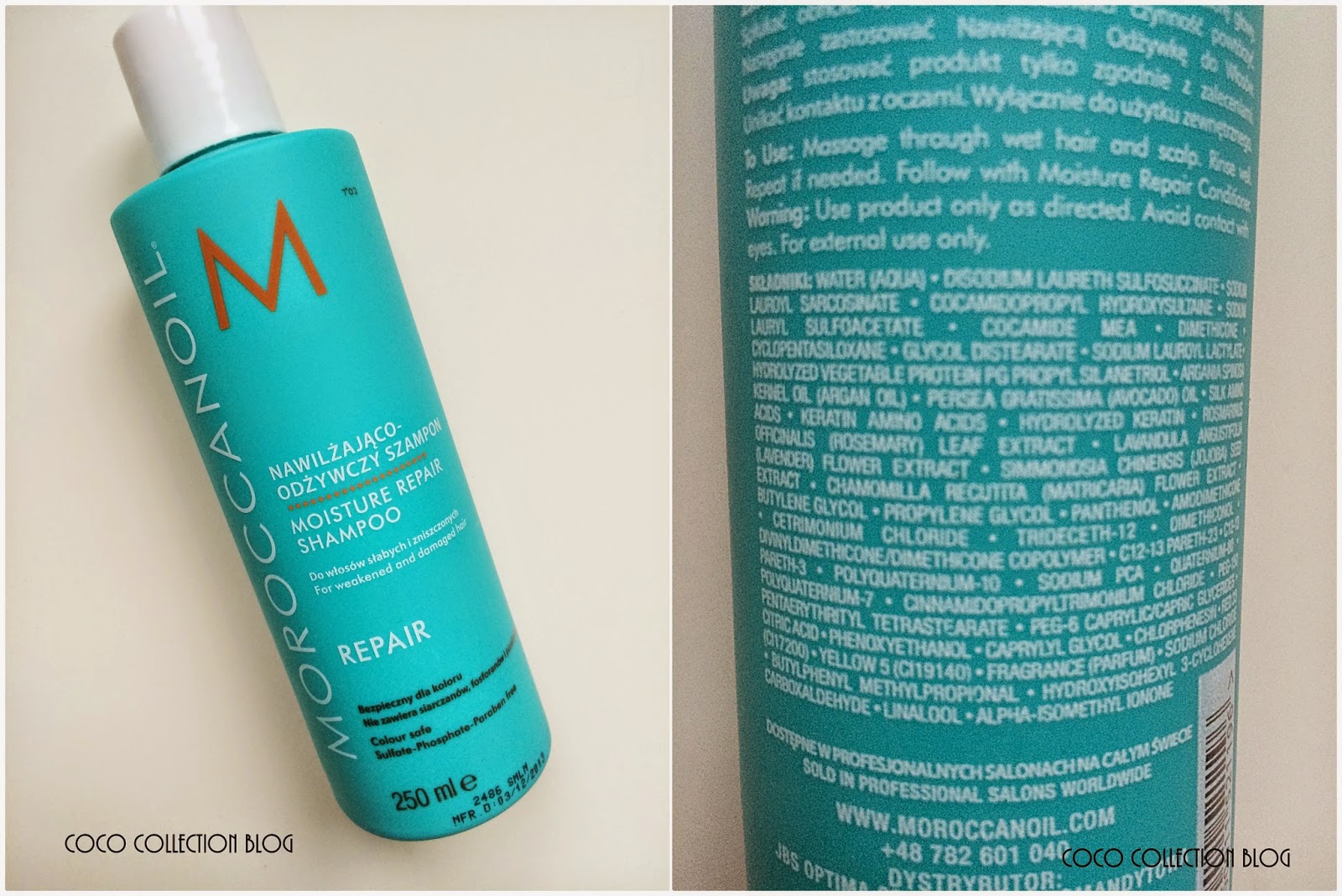 moroccanoil szampon skład