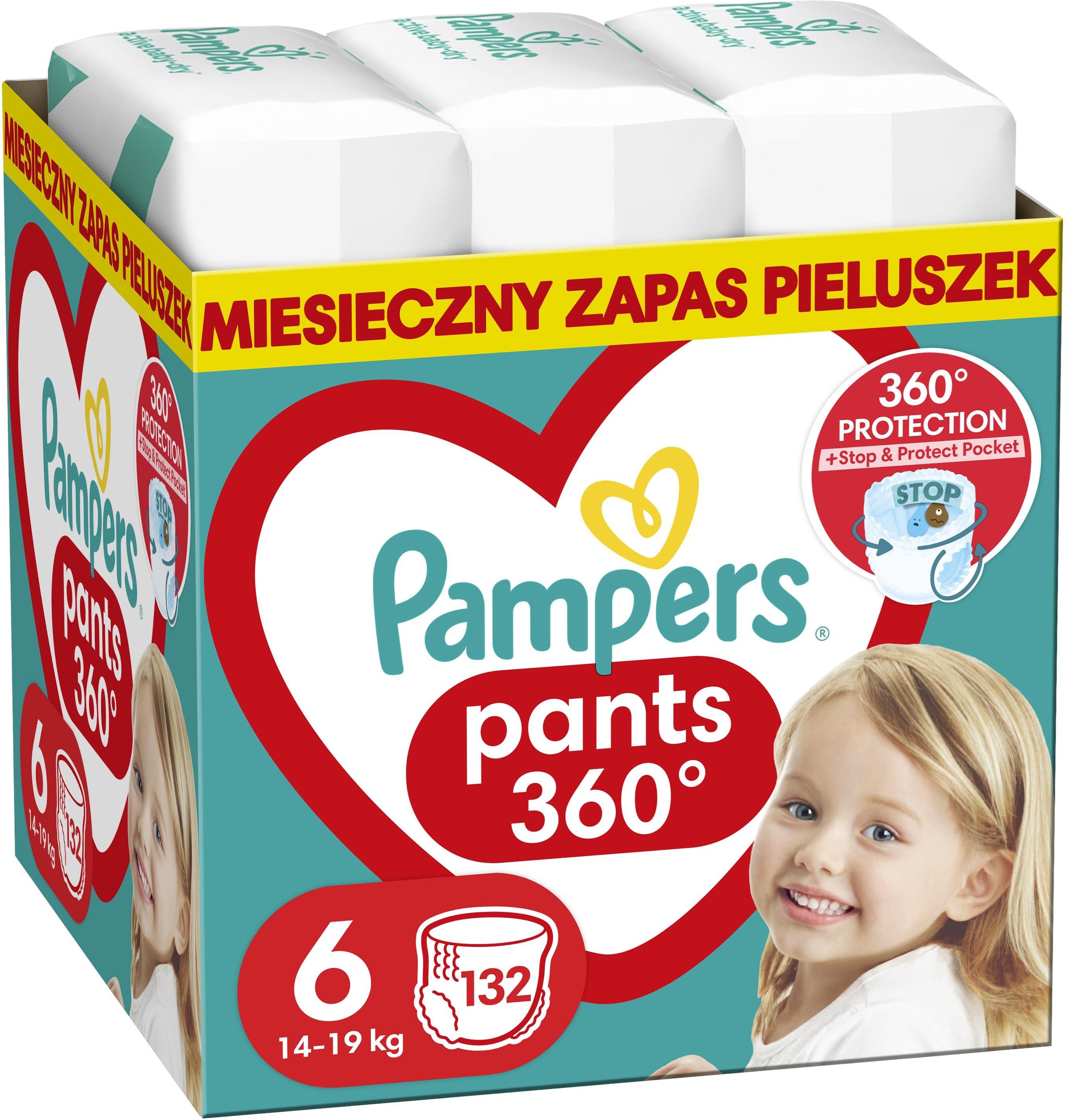 pieluchomajtki pampers od ilu kg