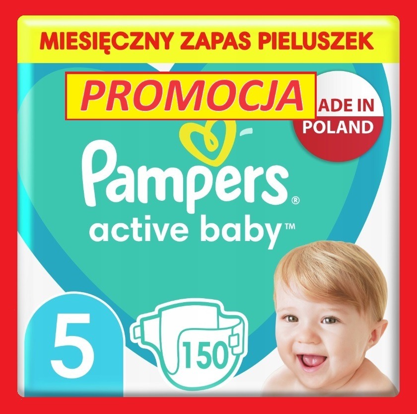 promocja pampers 150 szt