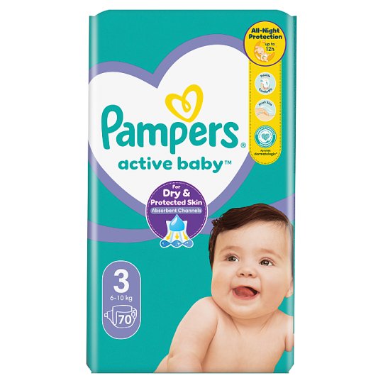 mega paka pampers activ baby 3 tesco