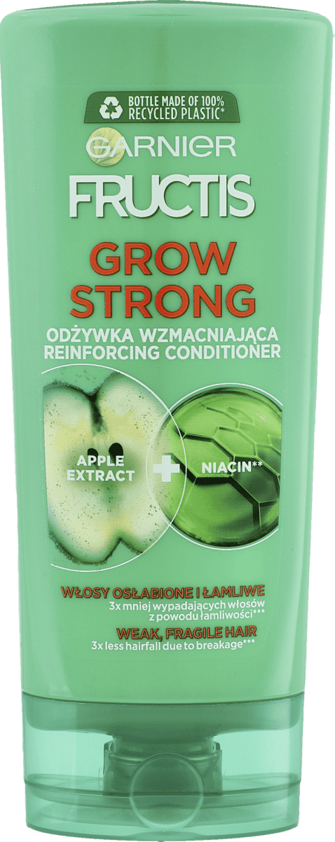 zielona odżywka do włosów garnier