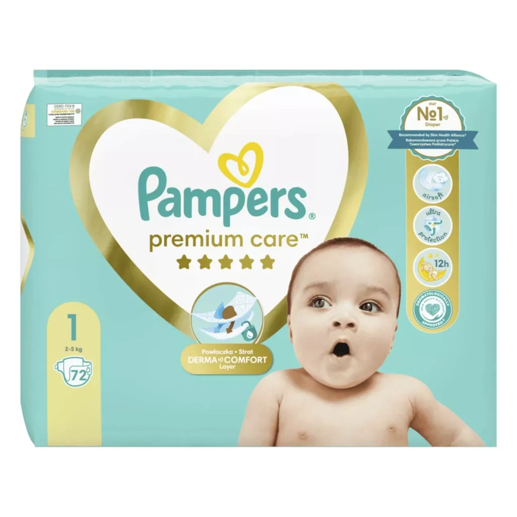 pampersy pampers premium care 2