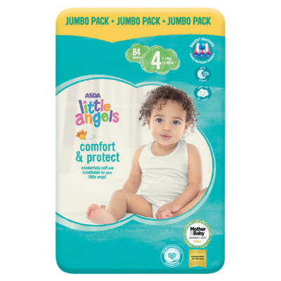 asda pampers size 4