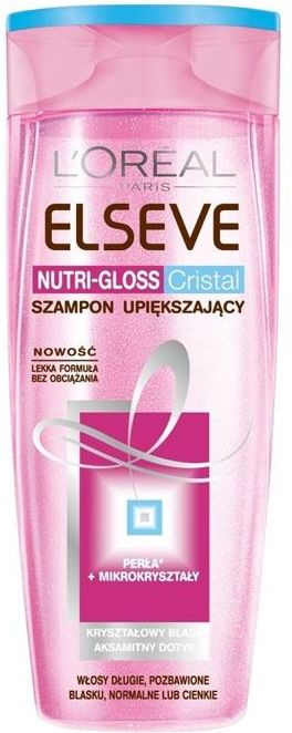 szampon loreal elseve nutri gloss cristal opinie