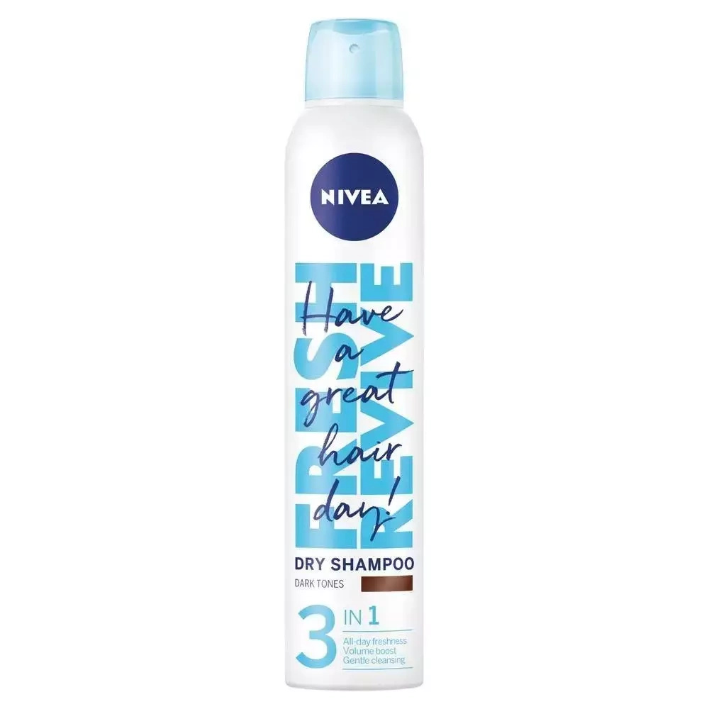 nivea fresh revive suchy szampon dla brunetek