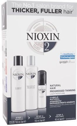 nioxin system 2 szampon 150 ml i odżywka nioxin