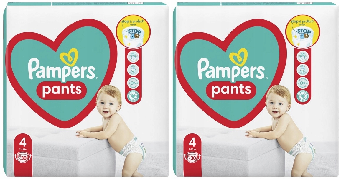 pampers pants 4 dla dziewczynki