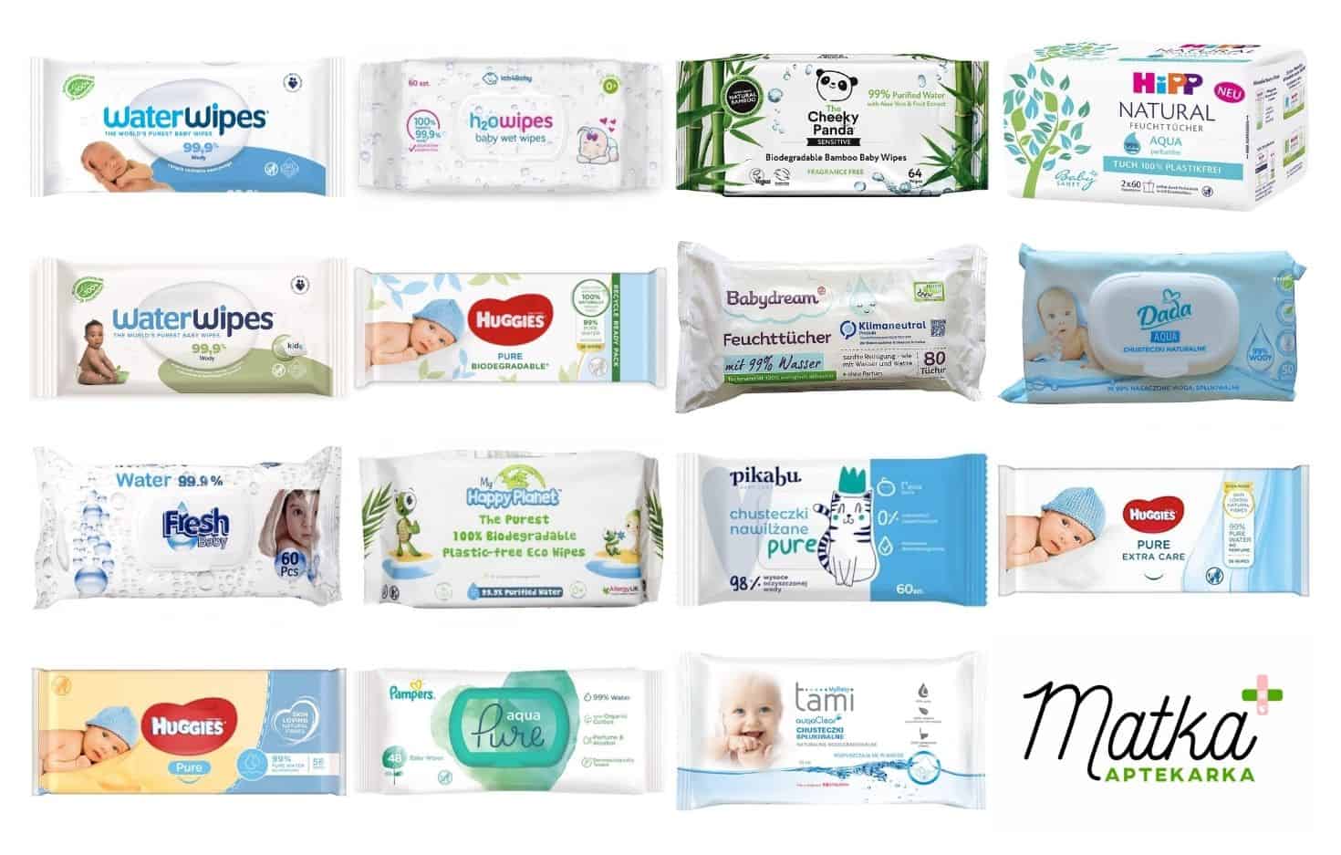 które chusteczki pampers dla noworodka