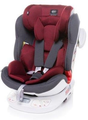 4Baby Space-Fix Czerwony Fotelik samochodowy dla dziecka 0-36kg