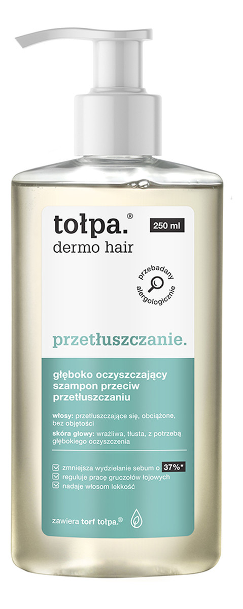 tołpa dermo hair szampon głęboko oczyszczający przeciw przetłuszczaniu opinie