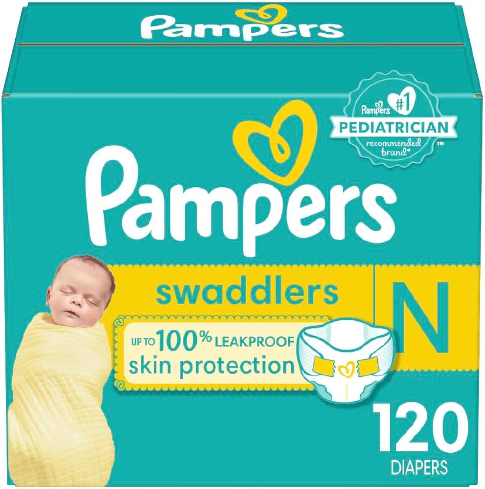 pampers newborn tanio