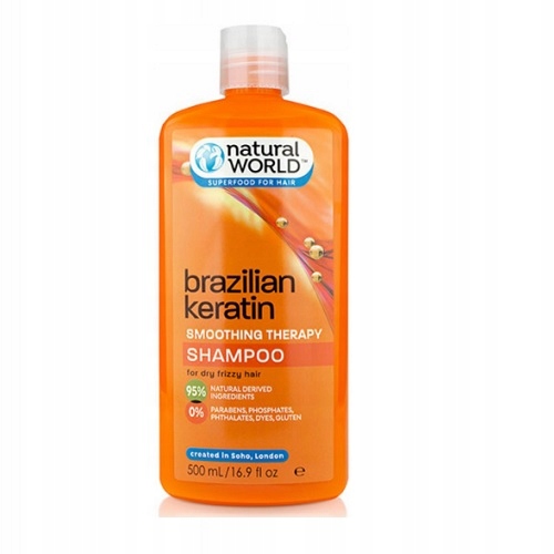 natural world brazilian keratin szampon wizaz