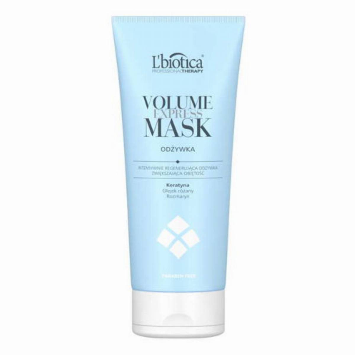 lbiotica express mask silk & shine odżywka wygładzająca do włosów